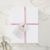 Niedlich Hello Baby Cloud Baby Dusche Geschenkanhänger (Mit Garn)