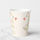 Niedlich Hello Baby Duck Baby Duck Baby Dusche Pappbecher (Rechts)