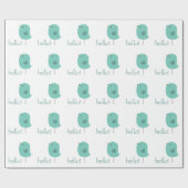 Niedlich Hello Bird Geschenkpapier (Flach)