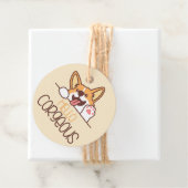 Niedlich Hello Corgi Dog Geschenkanhänger (Beispiel)