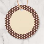 Niedlich Hello Corgi Dog Geschenkanhänger (Rückseite)