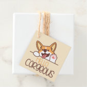 Niedlich Hello Corgi Dog Geschenkanhänger (Beispiel)