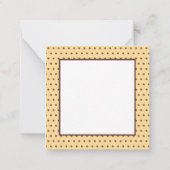 Niedlich Hello Corgi Dog Mitteilungskarte (Rückseite)