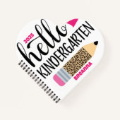 Niedlich Hello Kindergarten Notizblock (Vorderseite)