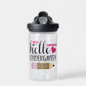 Niedlich Hello Kindergarten Trinkflasche (Vorne)