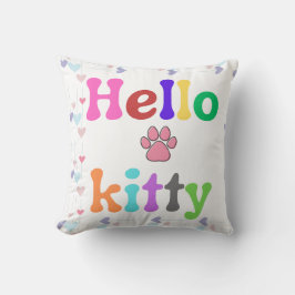 Niedlich Hello Kitty Inspiriert Kissen