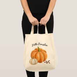 Niedlich Hello Pumpkin Gewürz Cosy Fall Tragetasche
