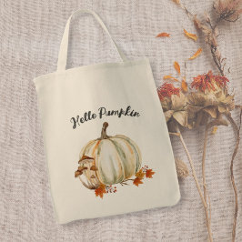 Niedlich Hello Pumpkin Mushroom Gemütliche Herbstl Tragetasche