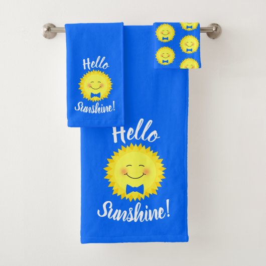 Niedlich Hello Sunshine Badhandtuch Set (Insitu)