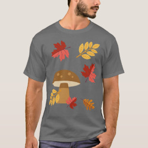Niedlich Herbst Mushroom T-Shirt