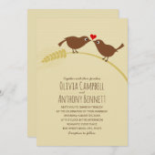 Niedlich Herbstland Einzigartige Weizenliebhaber H Einladung (Vorne/Hinten)