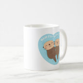 Niedlich hergestellt für jeden Otter Pun Kaffeetasse (VorderseiteRechts)