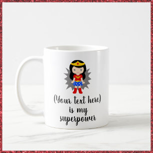 Niedlich Hero Superpower Kaffee Tasse