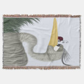 Niedlich Heron und Ladybug Decke (Vorderseite)