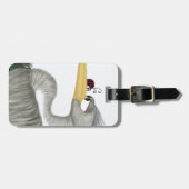 Niedlich Heron und Ladybug Gepäckanhänger (Vorderseite horizontal)