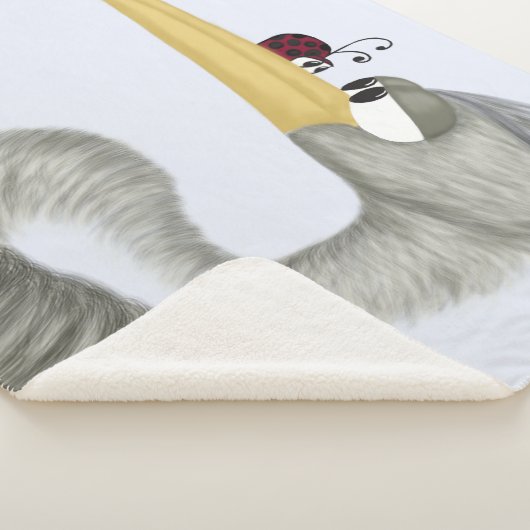 Niedlich Heron und Ladybug Sherpadecke (3/4)