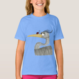 Niedlich Heron und Ladybug T-Shirt