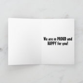 Niedlich Herzlichen Glückwunsch Shouting Siamese K Karte (Innenseite)