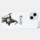 Niedlich Hexe Personalisierte Halloween-Fall Case-Mate iPhone Hülle (Rückseite (Horizontal))