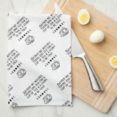 Niedlich Hexe Weißes Tee Ansammlung Küchentücher (Viertel Falte)