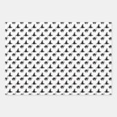 Niedlich-Hexenhutmuster Geschenkpapier Set (Vorderseite 3)