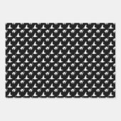 Niedlich-Hexenhutmuster Geschenkpapier Set (Vorderseite 2)