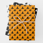 Niedlich-Hexenhutmuster Geschenkpapier Set (Beispiel)