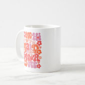 Niedlich "Hi It’s Me, I'm the Trauzeugin" Boho Tas Kaffeetasse (Vorderseite Links)
