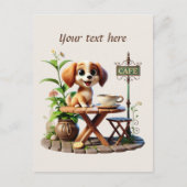 Niedlich hinzufügen postkarte (Vorderseite)