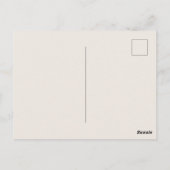 Niedlich hinzufügen postkarte (Rückseite)