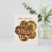 Niedlich hinzufügen postkarte (Stehend Vorderseite)