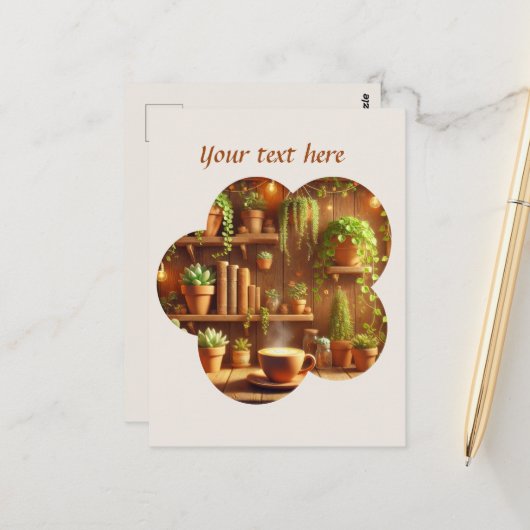 Niedlich hinzufügen postkarte (Vorderseite/Rückseite Beispiel)