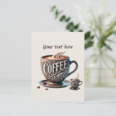 Niedlich hinzufügen postkarte (Stehend Vorderseite)