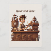 Niedlich hinzufügen postkarte (Vorderseite)