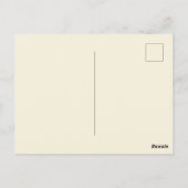 Niedlich hinzufügen postkarte (Rückseite)