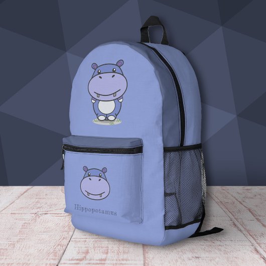 Niedlich Hippo Bedruckter Rucksack
