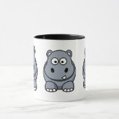 Niedlich Hippo Tasse (Zentrum)
