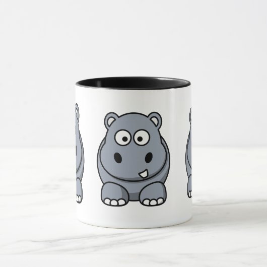 Niedlich Hippo Tasse (Zentrum)