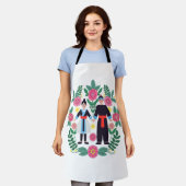 Niedlich Hmong Couple Schürze (Getragen)