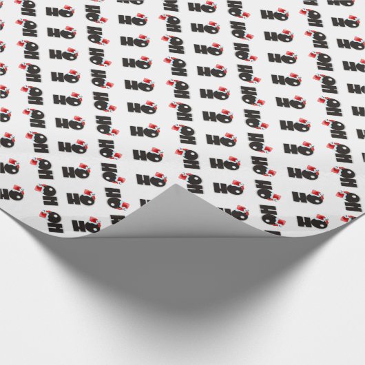 Niedlich Ho3 Ho Cubed Ho Ho Ho Geschenkpapier (Ecke)