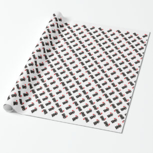Niedlich Ho3 Ho Cubed Ho Ho Ho Geschenkpapier