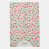 Niedlich Holiday Candy Cane Geschirrtuch (Vertikal)