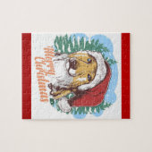 Niedlich Holiday Dog Case Mate Puzzle (Horizontal)