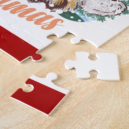 Niedlich Holiday Dog Case Mate Puzzle (Seite)