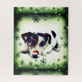 Niedlich Holiday Dog Puzzle (Vertikal)