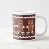 Niedlich Holiday Gingerbrett Boys Coffee Tasse Ges (Rechts)