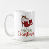 Niedlich Holiday Kitten Tasse (Links)