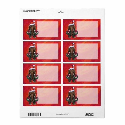 Niedlich Holiday Mastodon (Vorne)