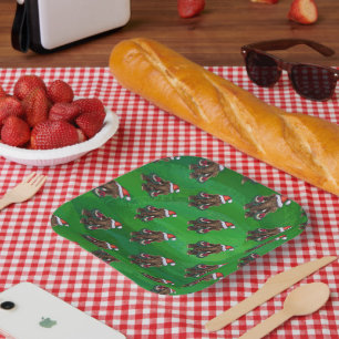 Niedlich Holiday Mastodon Paper Teller