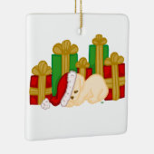 Niedlich Holiday Puppy Ornament (Rechts)
